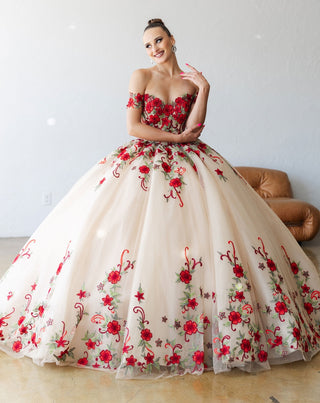 HCQ810 quinceañera gown from High Couture Wholesale