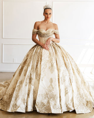 HCQ816 quinceañera gown from High Couture Wholesale