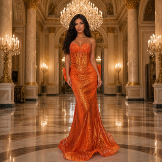 MJ1024 dress from High Couture Wholesale